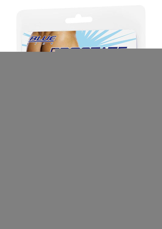 Blue Line Prostate Gear Silicone Prostate Massager - Black - 4.5in