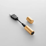 Crave Bullet Silver with Gold Band