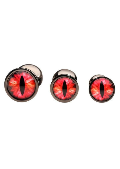 Creature Cocks Red Eye Metal Butt Plug