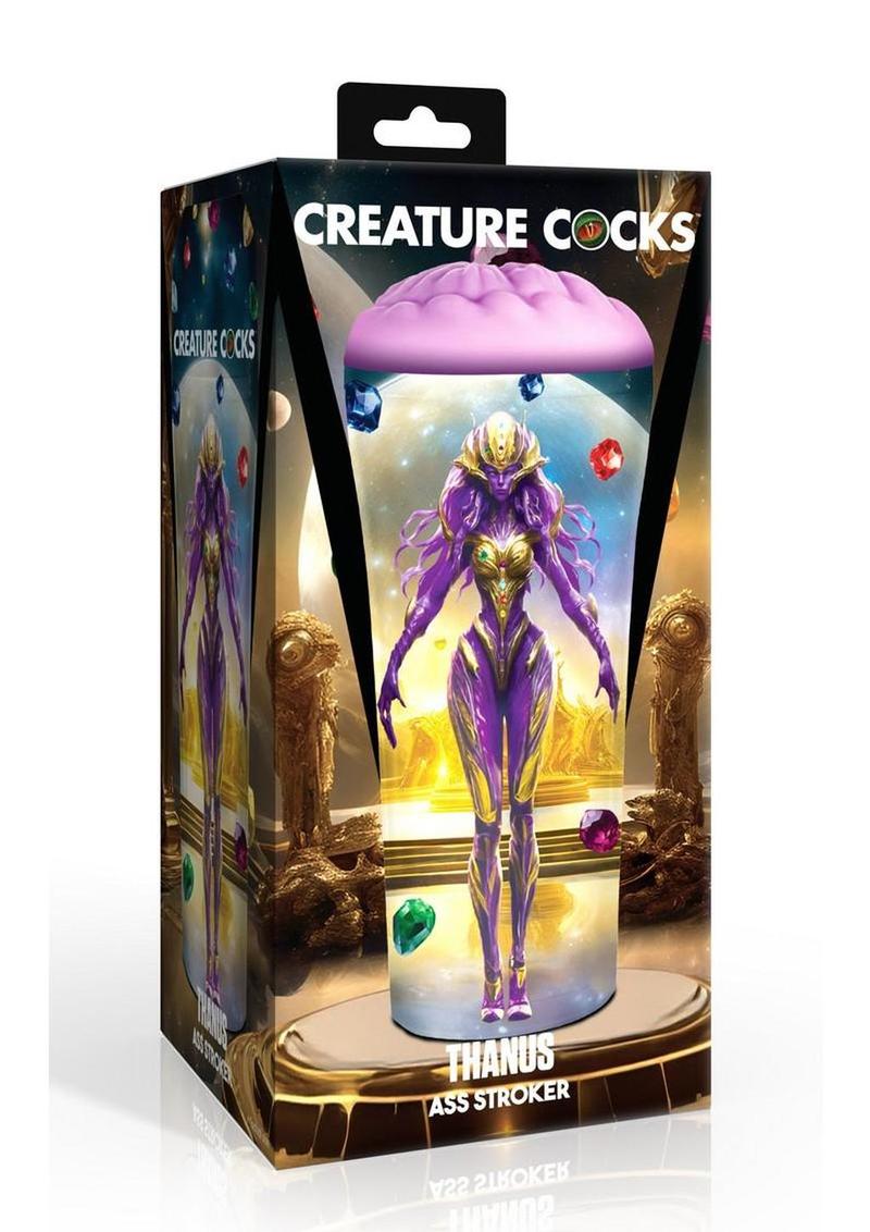 Creature Cocks Thanus Ass Stroker - Purple