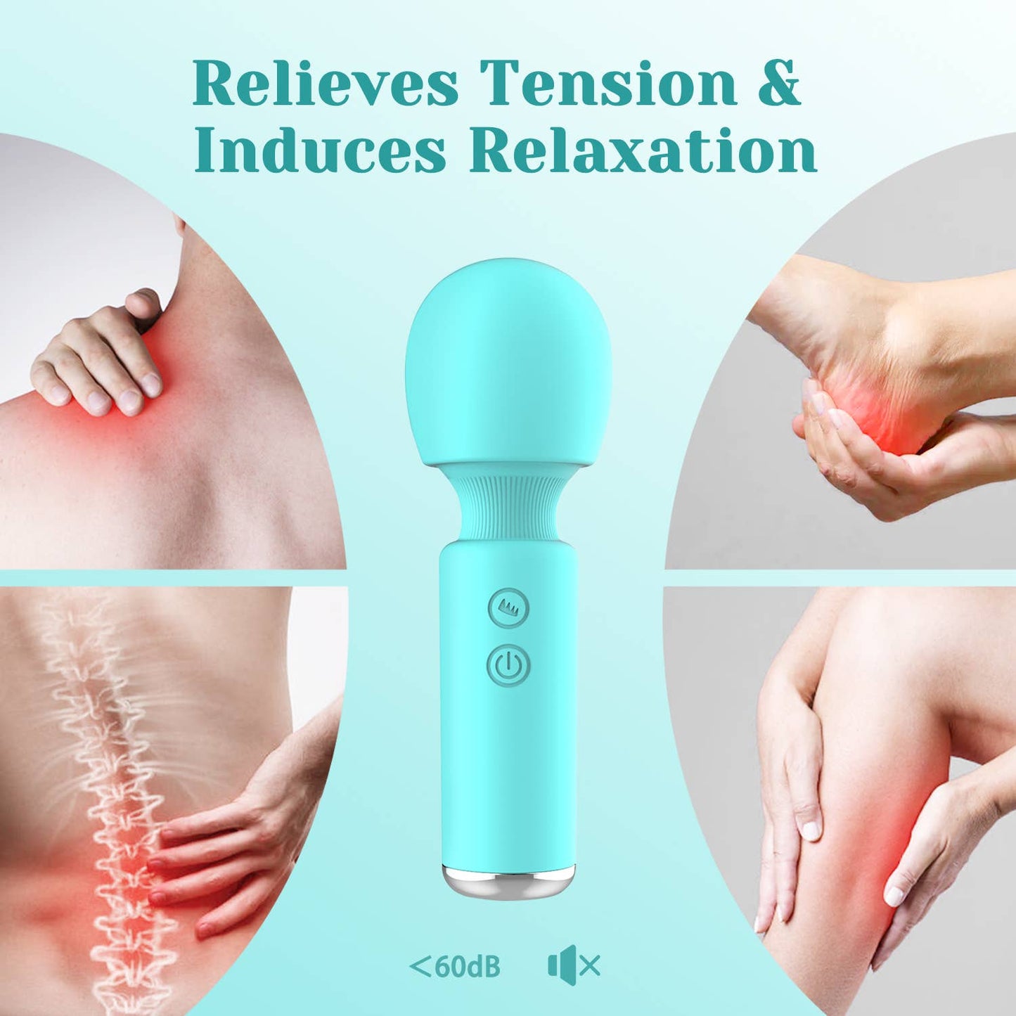 Tracy’s Dog - Tracy's Dog Mini Massage Wand Rose red