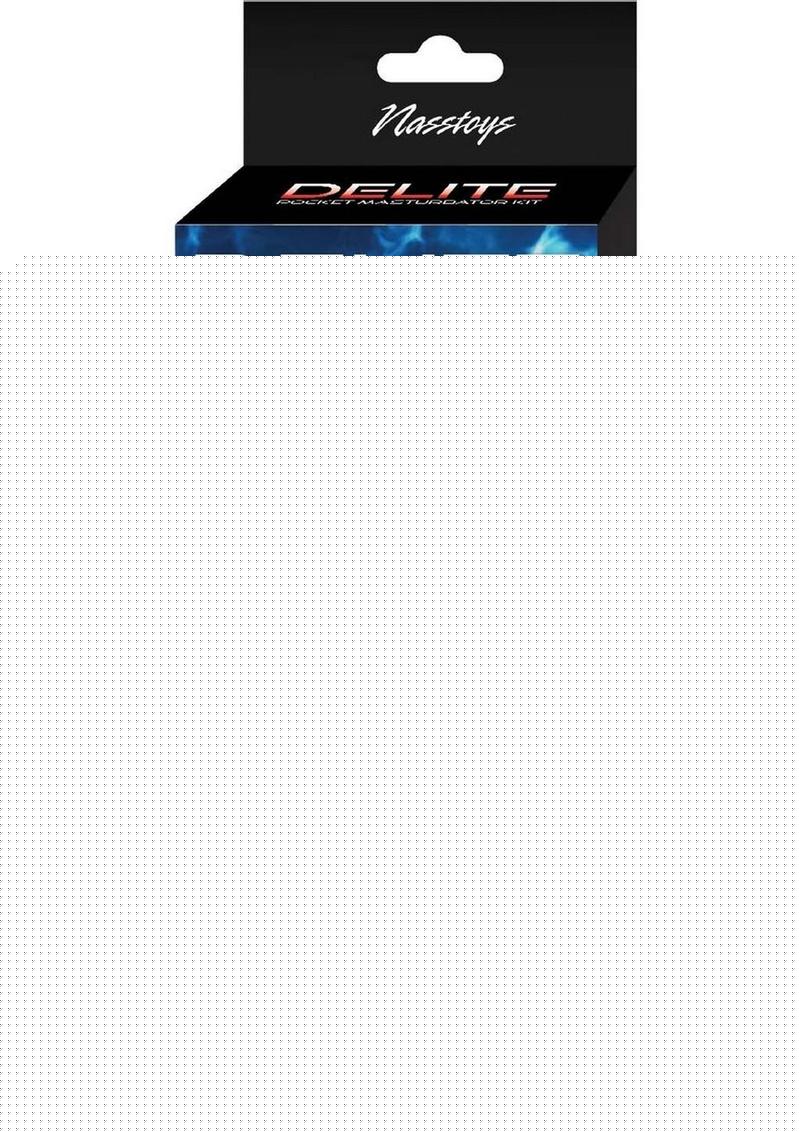 Delite Pocket Masturbator Kit - Black
