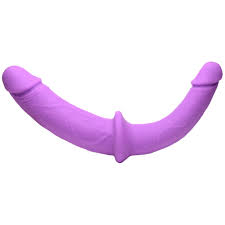 Strap U Double Charmer Silicone Double Dildo with Harness