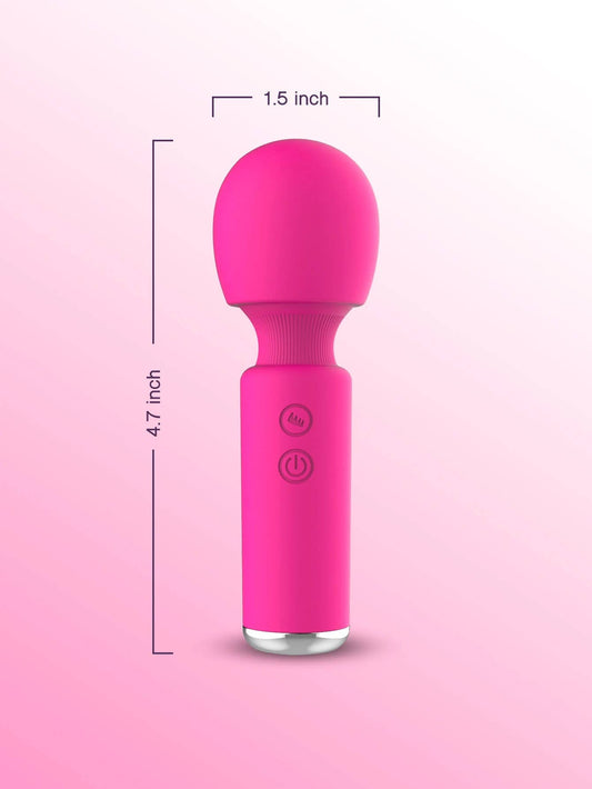 Tracy’s Dog - Tracy's Dog Mini Massage Wand Rose red