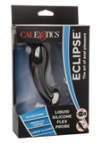 Eclipse Rechargeable Liquid Silicone Flex Probe - Black