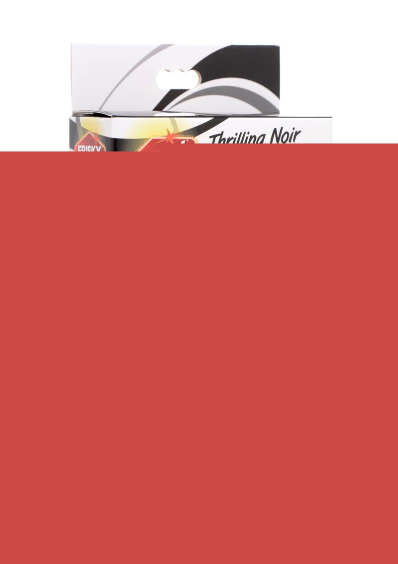 Frisky Thrilling Noir Smooth Anal Plug - Black