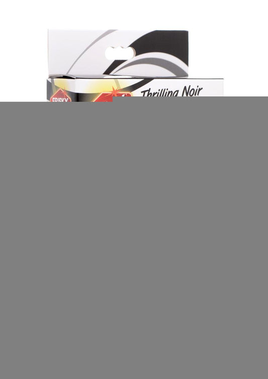 Frisky Thrilling Noir Smooth Anal Plug - Black