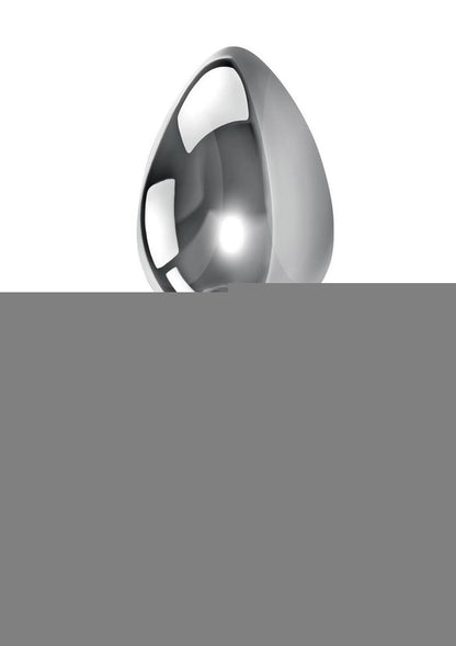 Gender X Rockin Rechargeable Metal Mini Plug - Metal/Silver