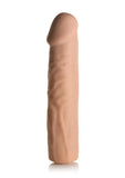 Jock Extra Long Penis Extension Sleeve - Vanilla - 3in