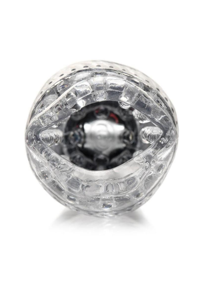 Jock Spinning and Vibrating Rechargeable Masturbator