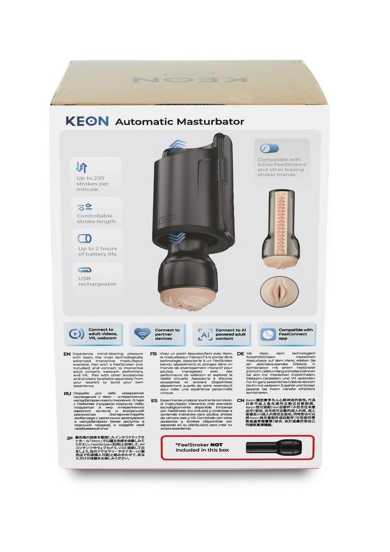 Kiiroo Keon Automatic Rechargeable Interactive Wifi Masturbator