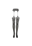 Le Desir Garterbelt Stockings with Open Design