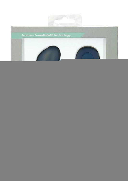 Lux Active Lx3 Silicone Rechargeable Anal Trainer with Bullet and Remote Control - Navy