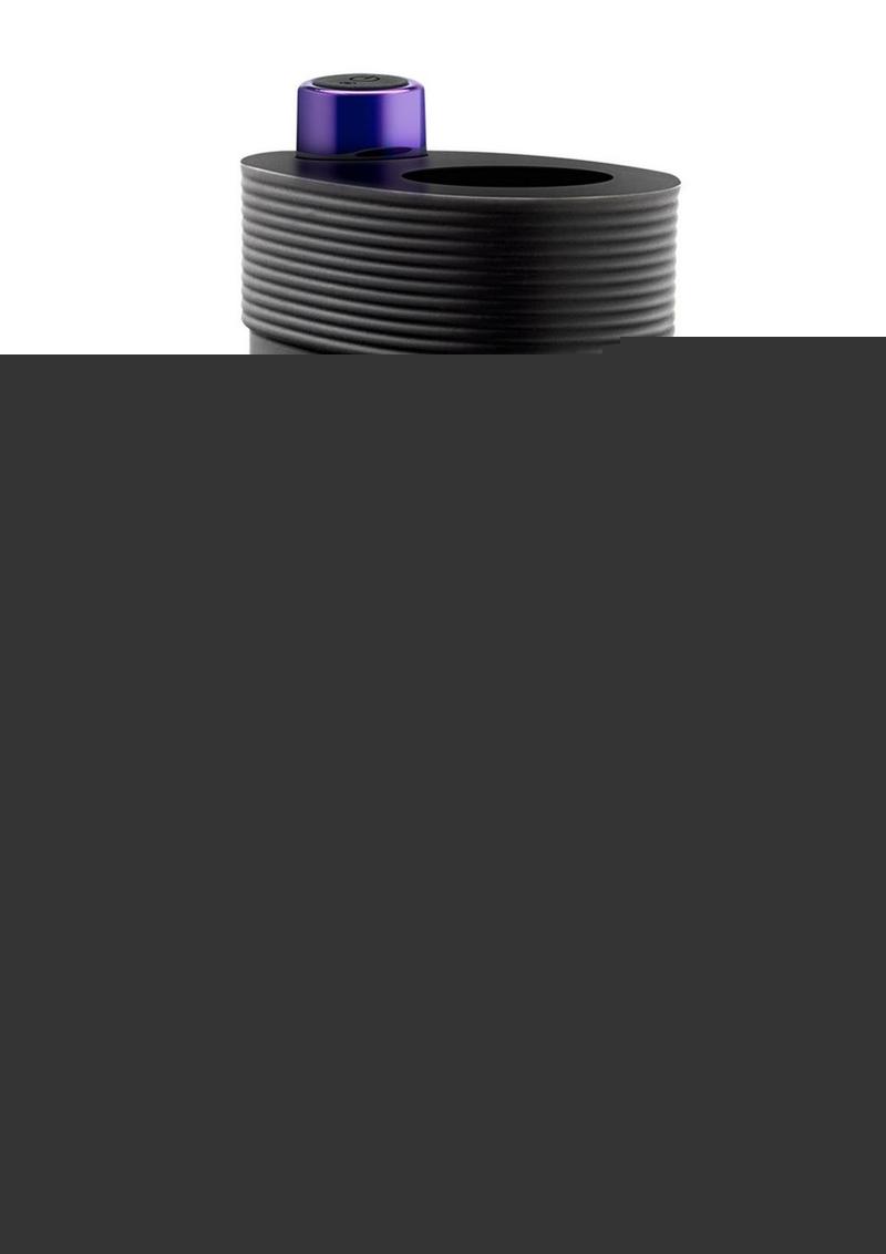 M Elite Platinum Strok Rechargeable Silicone Dual End Pussy Masturbator - Black