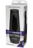 Main Squeeze The Original Ultraskyn Masturbator - Pussy - Black/Chocolate
