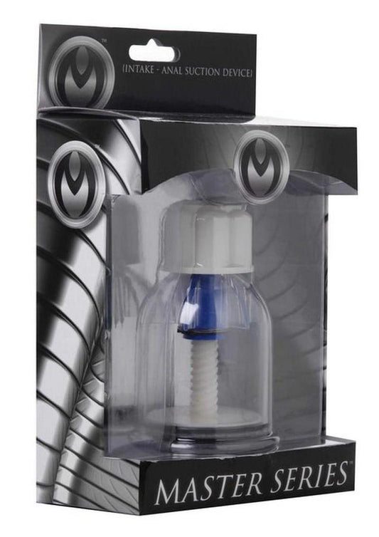Master Series Intake Anal Suction Device - Clear