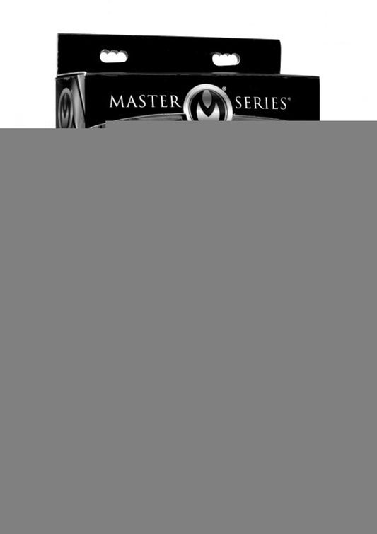 Master Series Meat Hook Beaded Anal Hook - Silver