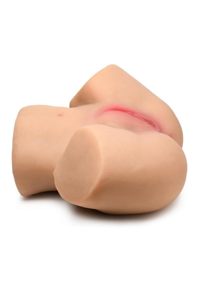 Mistress Vibrating Rechargeable Pussy and Ass Masturbator with Remote Control