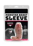 Monstar Silicone Sleeve 15 - Tan