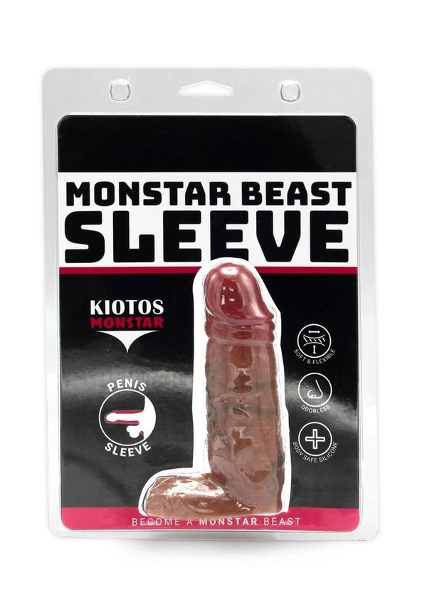 Monstar Silicone Sleeve 16 - Tan