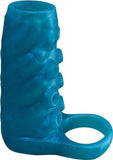 Monster Romance Octo Silicone Penis Sleeve - Blue