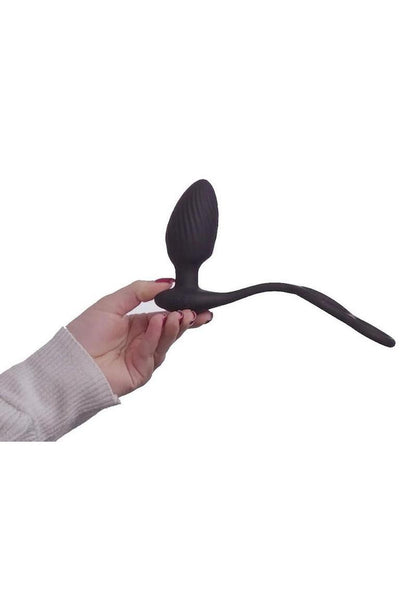 Nexus Tornado Silicone Rechargeable Remote Rotating Plug with Cock and Ball Rings