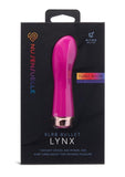 Nu Sensuelle Lynx Rechargeable Silicone Bullet with Nitro Motor - Magenta/Purple