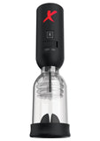 Pipedream Extreme Elite Silicone Tip Teazer Power Pump Masturbator - Black/Clear