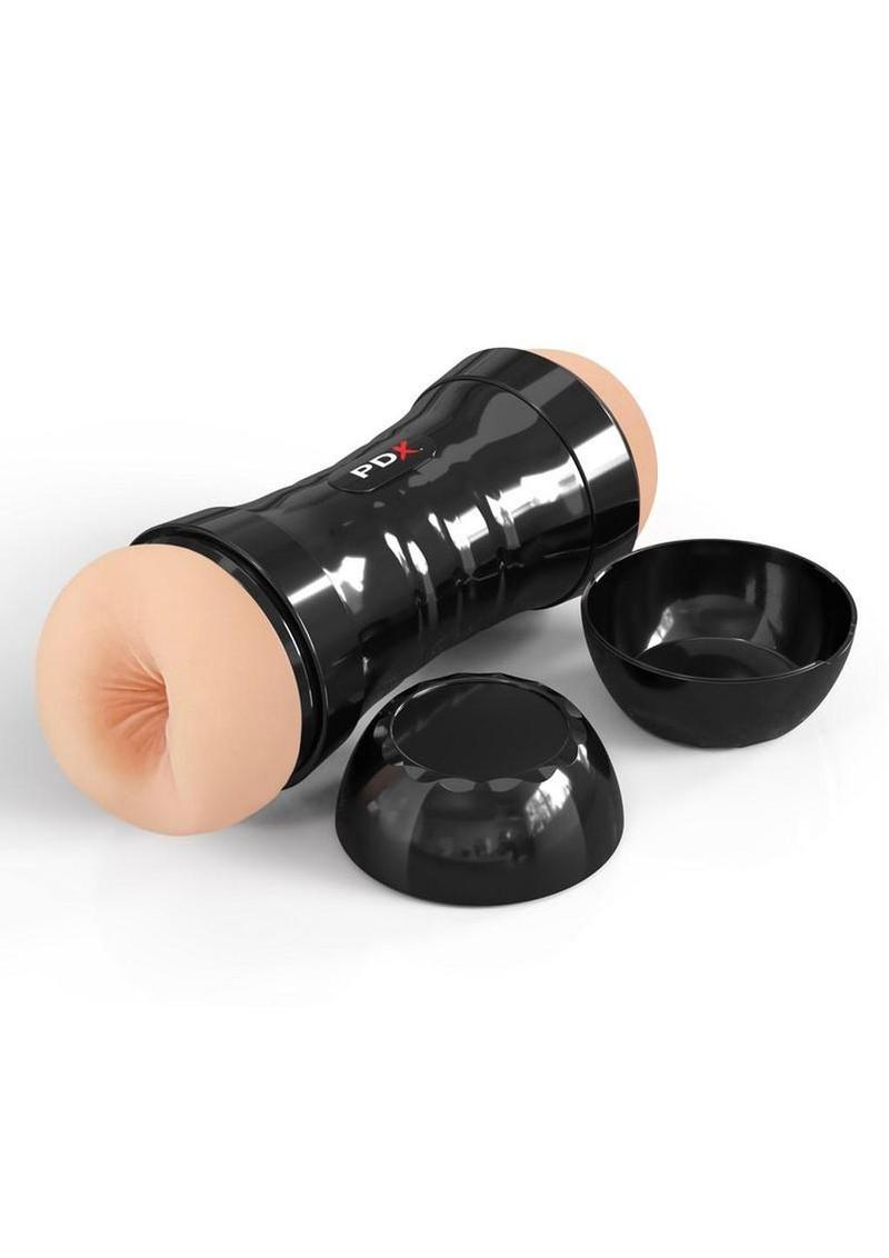 Pdx Extreme Super Flip- A-Pussy Over Stroker - Vanilla