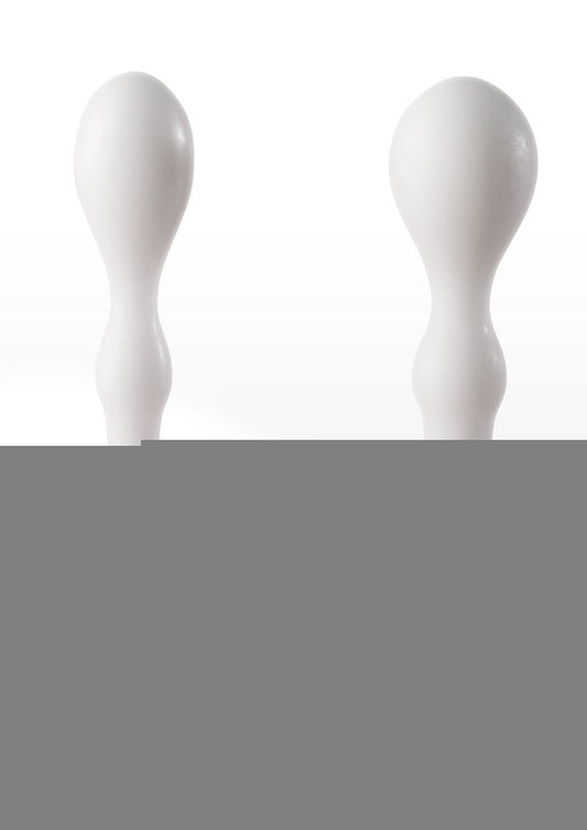 Peridise Set Unisex Anal Stimulators White 2 Each - White
