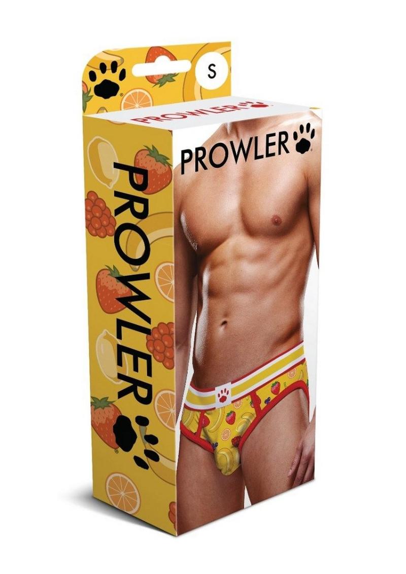 Prowler Fruits Open Brief - Yellow - Large