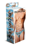 Prowler Gaywatch Bears Brief - Blue/Orange - Large