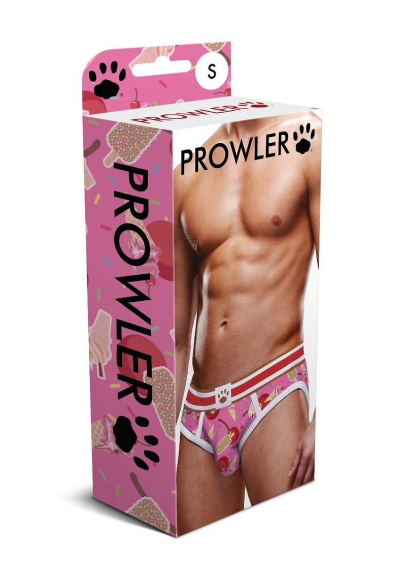 Prowler Ice Cream Open Brief - Pink - Large