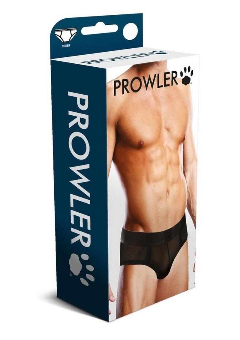 Prowler Mesh Brief - Black - Large