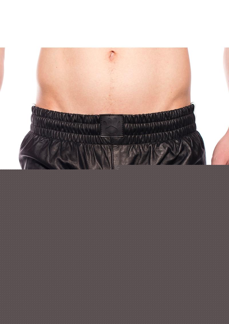 Prowler Red Leather Sport Shorts - Black/White - XXLarge