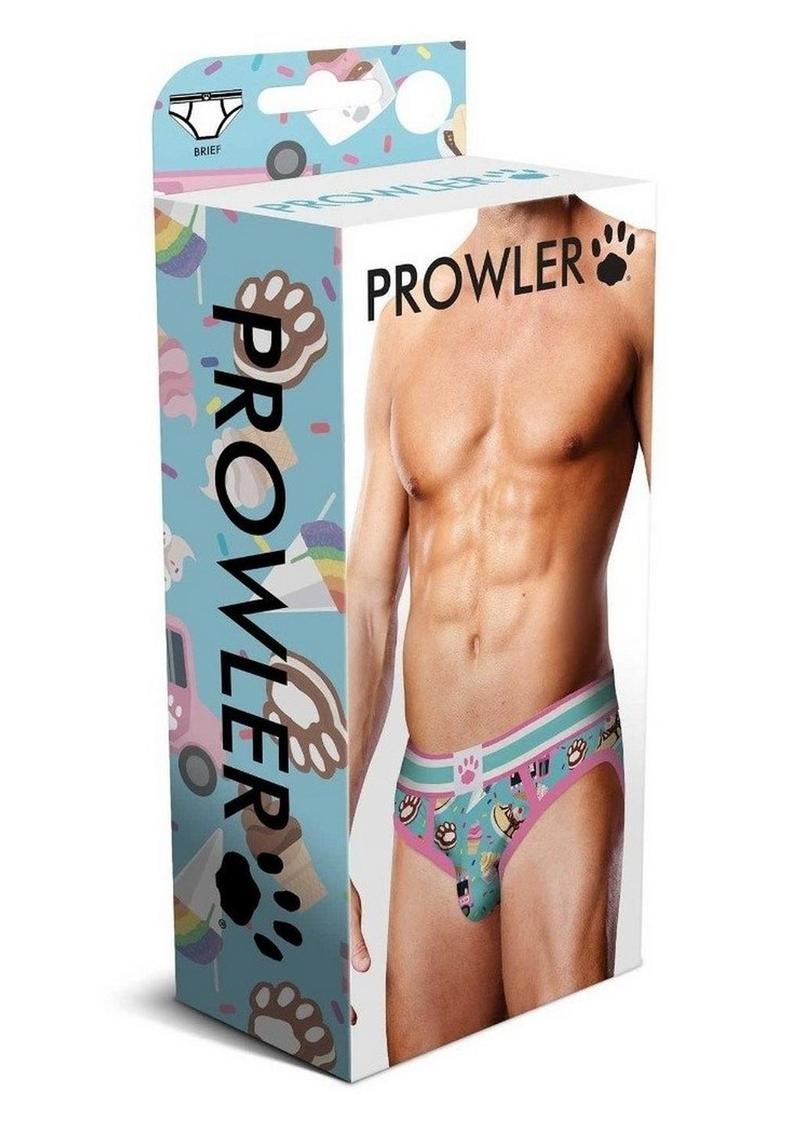 Prowler Sundae Brief - Blue/Pink - Large