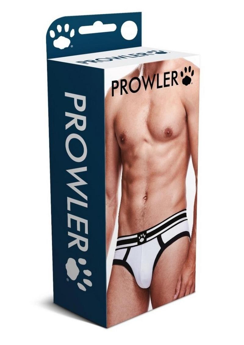 Prowler White/Black Brief - Black/White - Large