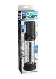 Pump Worx Max Boost Penis Pump - Black/Clear