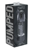 Pumped Sonicpull 10 Function Multimedia Enhanced Masturbator - Grey/Gun Metal