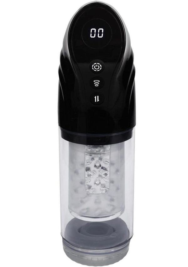 Pumped Strokemate Rechargeable Multifunction Masturbator - Black