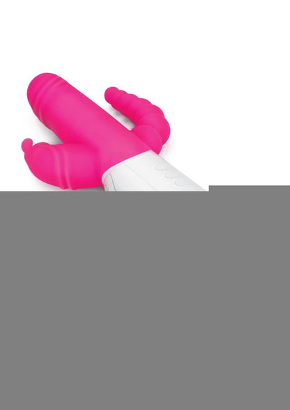 Rabbit Essential Silicone Rechargeable Double Penetration Rabbit Vibrator