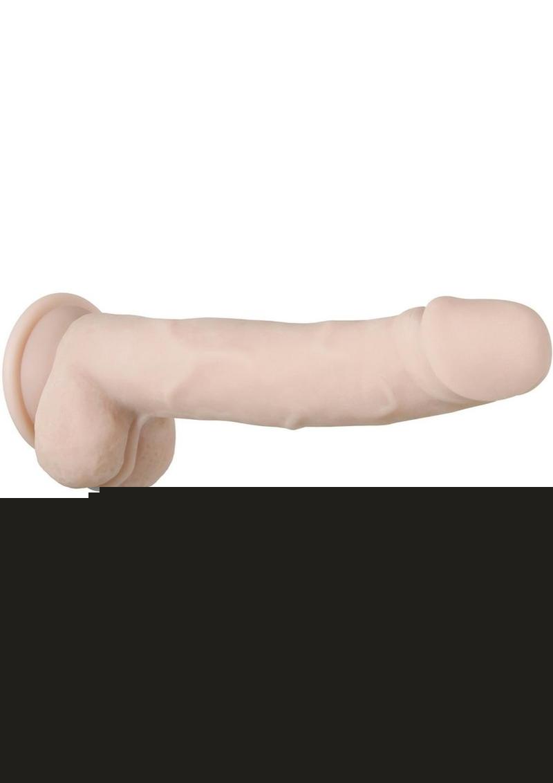 Real Supple Poseable Dildo with Balls