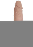 Realcocks Dual Layered #4 Bendable Thick Dildo - Flesh/Vanilla - 8in