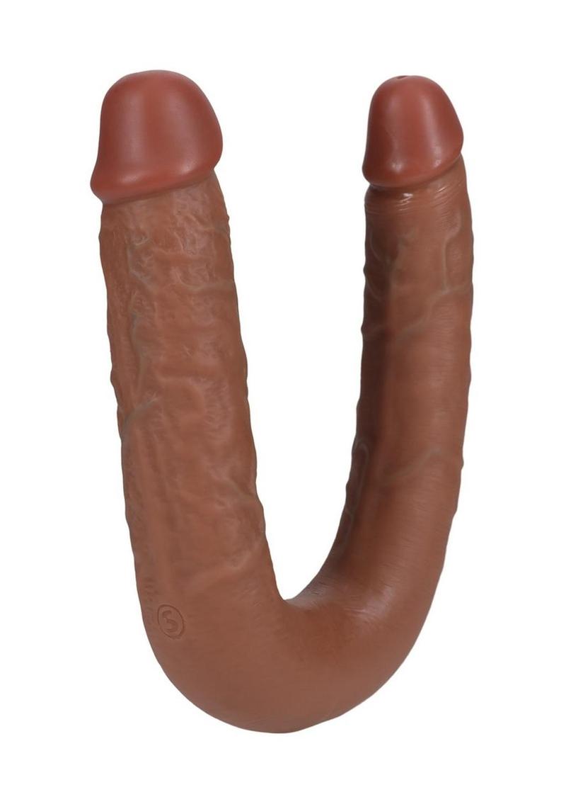 Realrock Ultra Realistic Skin U Shaped Double Dildo