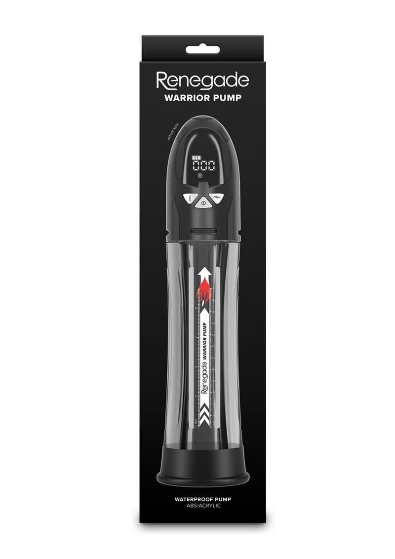 Renegade Warrior Rechargeable Pump - Black