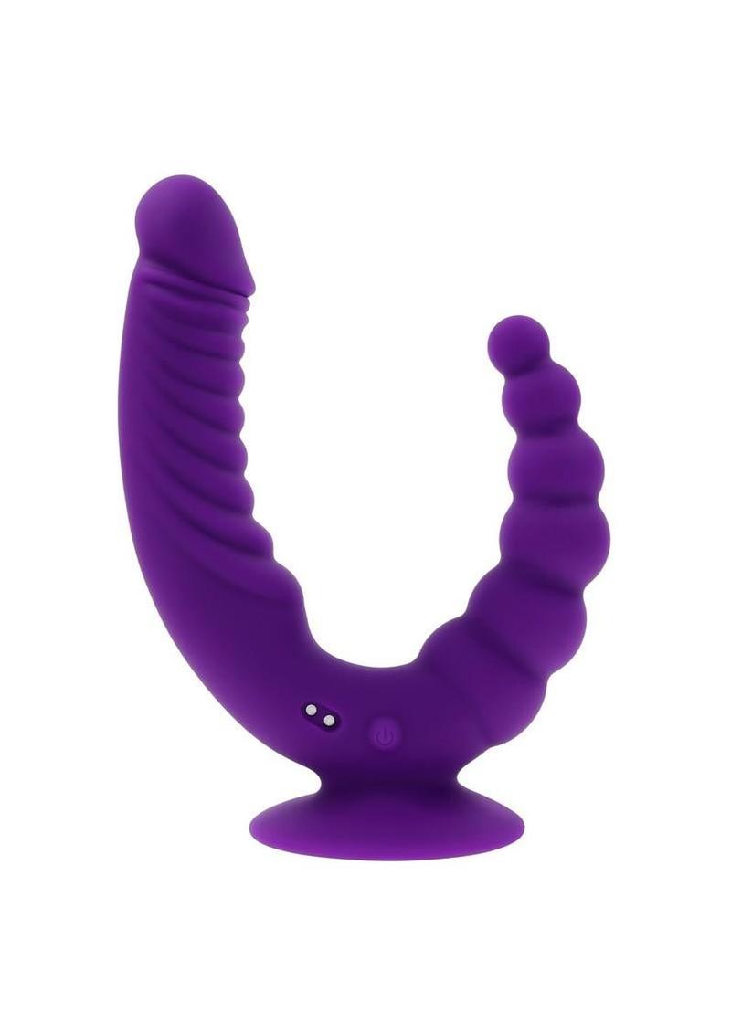Rider Rechargeable Silicone Double End Vibrator