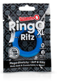 Ringo Ritz XL Individual Ring Silicone - Blue - XLarge