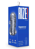Rize Squeezy Dual End Masturbator - Clear
