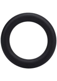 Rock Solid The Silicone Gasket Cock Ring - Black - Large