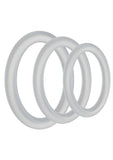 Rock Solid Tri-Pack Silicone Gasket Cock Ring